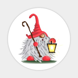 Red-Capped Dwarf Tee Artwork Magnet